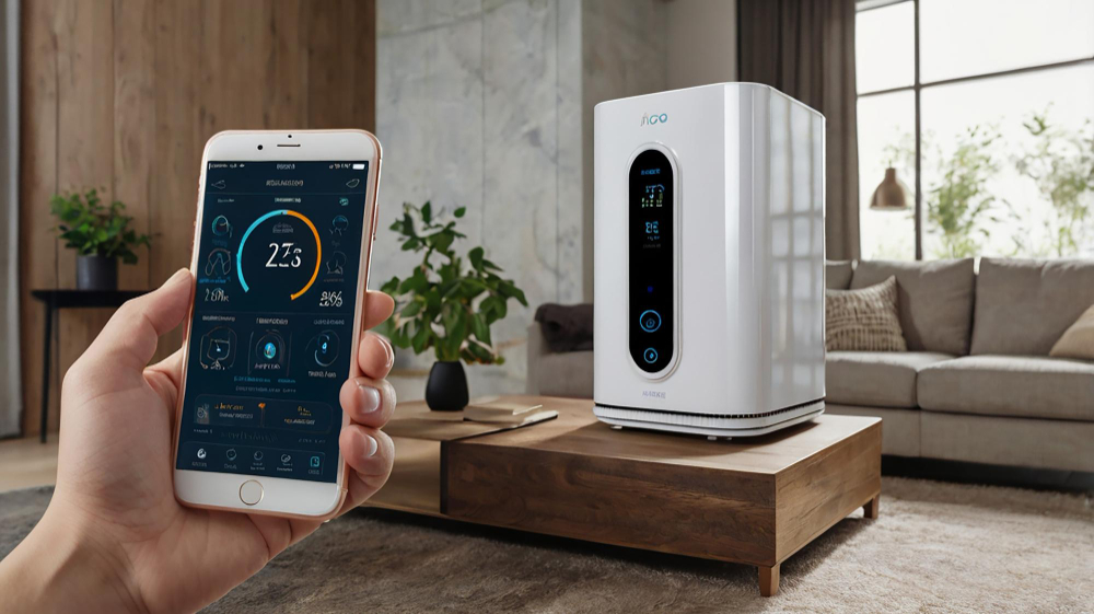 AirIQ P9 – Intelligenter Luftreiniger mit KI-Allergenüberwachung