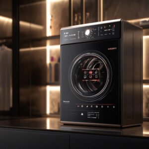 WashMaster L8 – Intelligente Waschmaschine mit KI-Textilerkennung & Dosierautomatik